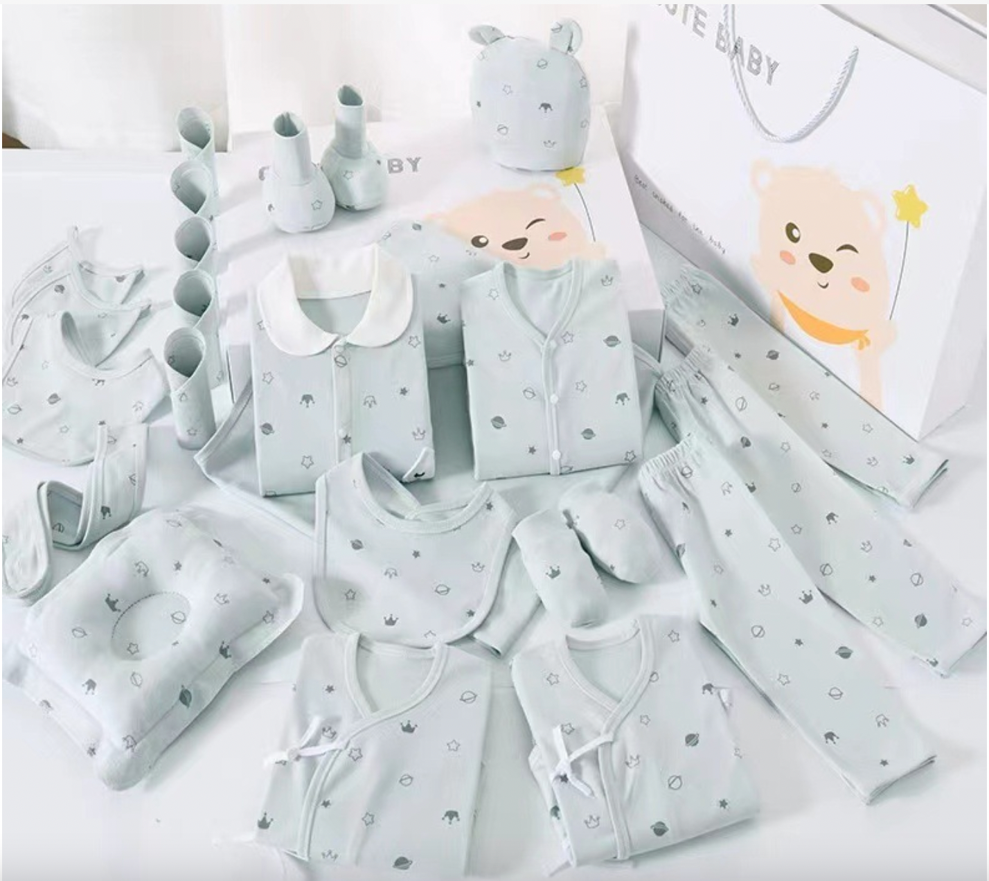 Newborn Clothing Set- Dreamy Whisper