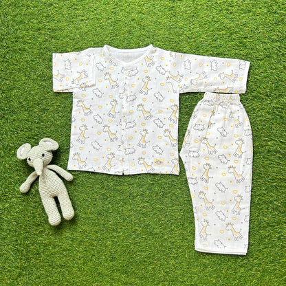 Jhabla Pajama Set- Lil Giraffe